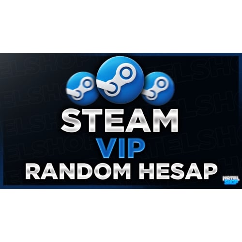  Anlık Steam Random Hesap + Popüler Oyunlu